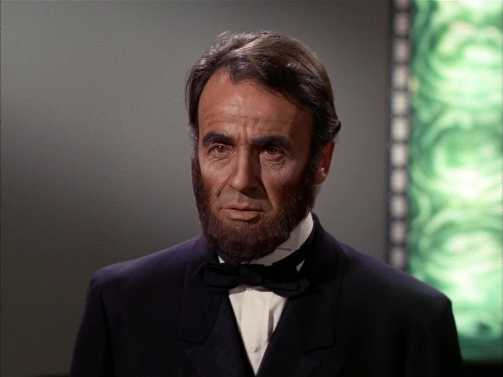 Lee Bergere as Abraham Lincoln (TOS77)