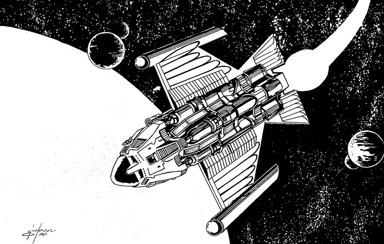 22nd Century Romulan starship (FASA2221A)