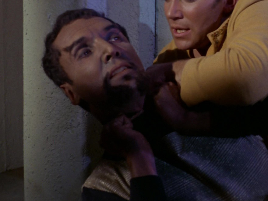 Klingon Lieutenant captured by Kirk and Spock (TOS 27)
