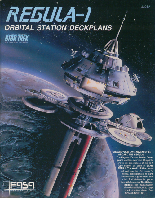 2226A: Regula-I Orbital Station Deck Plans (1987)