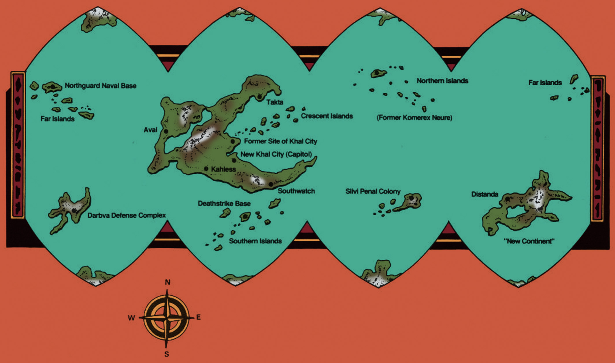 Map of Klinzhai (FASA 2002A; Original B&W Image)