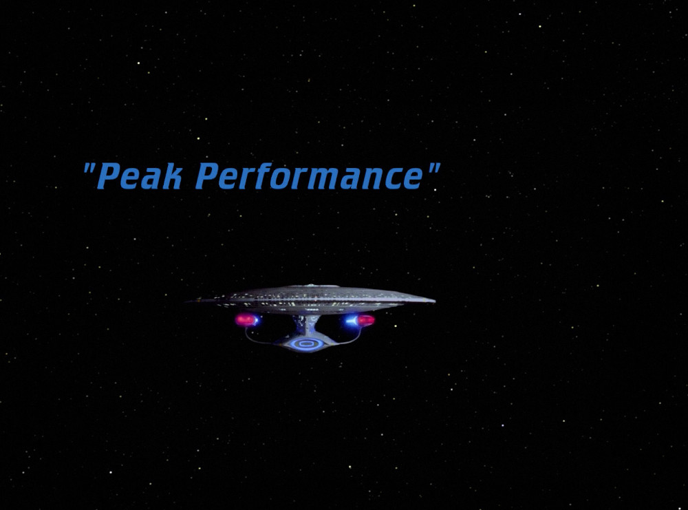 "Peak Performance" (TNG 147)