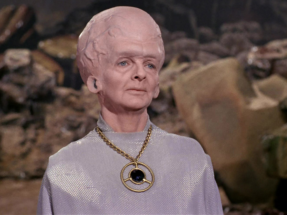 Meg Wyllie as The Keeper (TOS01)