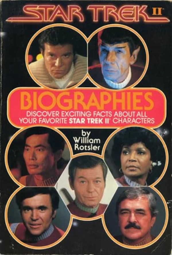 Star Trek II Biographies (Dec 1982)
