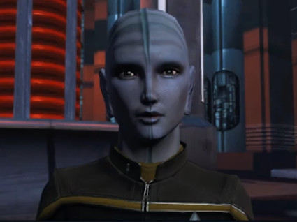 Ensign Zarva (STO: "Assimilation of the Innocent")