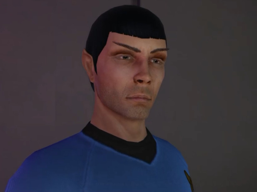 Spock, a Vulcan-Human hybrid (STO "Earthward Bound")