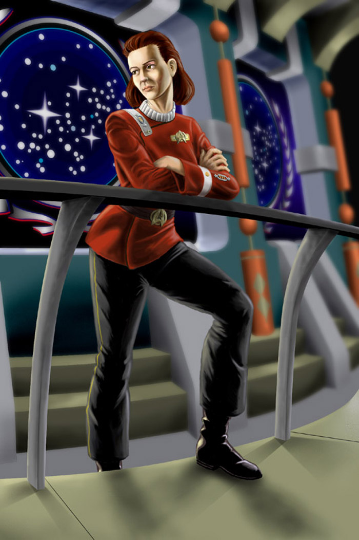 A Human Starfleet officer (SFCGame)