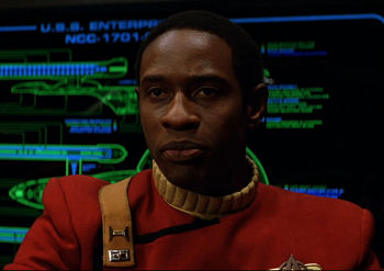 Tim Russ as Enterprise-B Lieutenant (ST07)