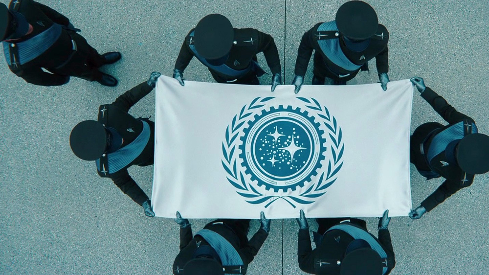 Flag of the United Federation of Planets (ST12)