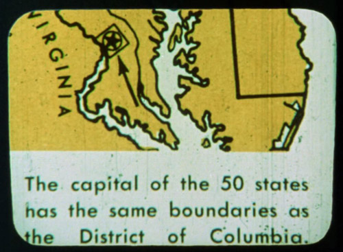 A map showing Washington, D.C. (TOS01)