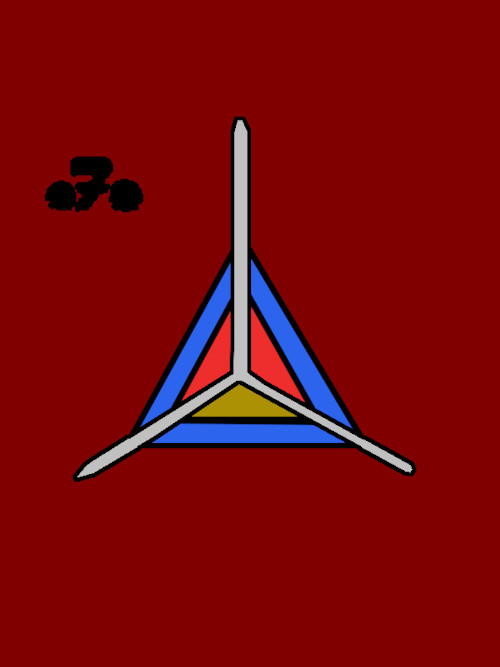 K.H.S. Quasar emblem (Nexus #6, Colorized; Original image)