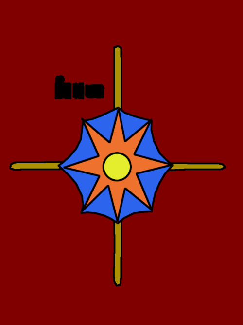 K.H.S. Pulsar emblem (Nexus #6, Colorized; Original image)