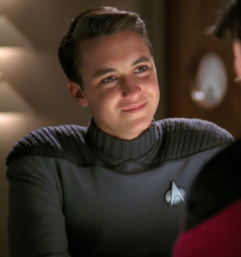 Wil Wheaton as Wesley Crusher (TNG 165)