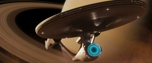U.S.S. Enterprise at Saturn (ST11)
