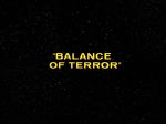 "Balance of Terror"