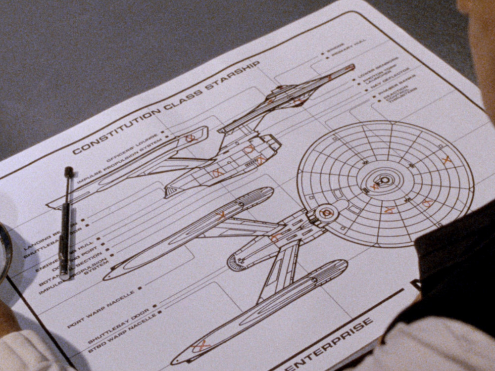 Constitution class schematics (SD 9521.6) (ST06)